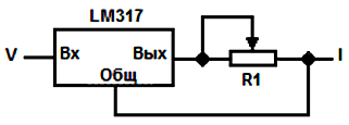 Stabilizatory toka LМ 317