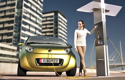 Elektromobil primenenie AZS