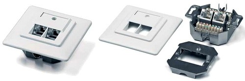 RJ-45 RJ-11 skrytye